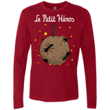 T-Shirts Cardinal / S Le Petit Héros Men's Premium Long Sleeve