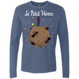 T-Shirts Indigo / S Le Petit Héros Men's Premium Long Sleeve