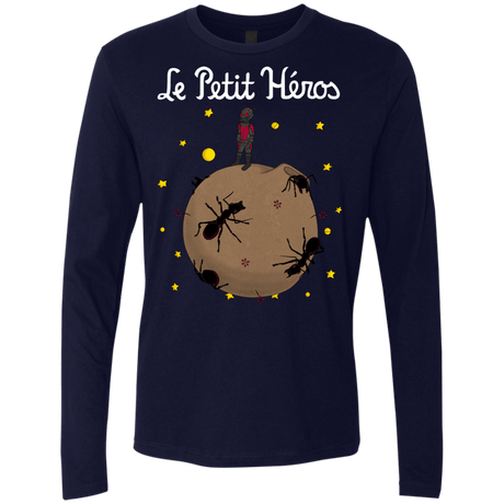 T-Shirts Midnight Navy / S Le Petit Héros Men's Premium Long Sleeve