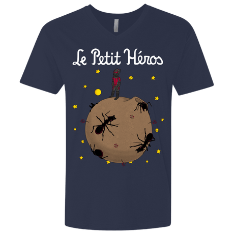 T-Shirts Midnight Navy / X-Small Le Petit Héros Men's Premium V-Neck