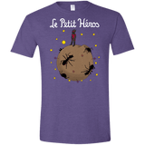 T-Shirts Heather Purple / S Le Petit Héros Men's Semi-Fitted Softstyle