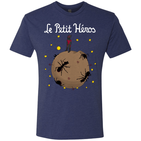 T-Shirts Vintage Navy / S Le Petit Héros Men's Triblend T-Shirt