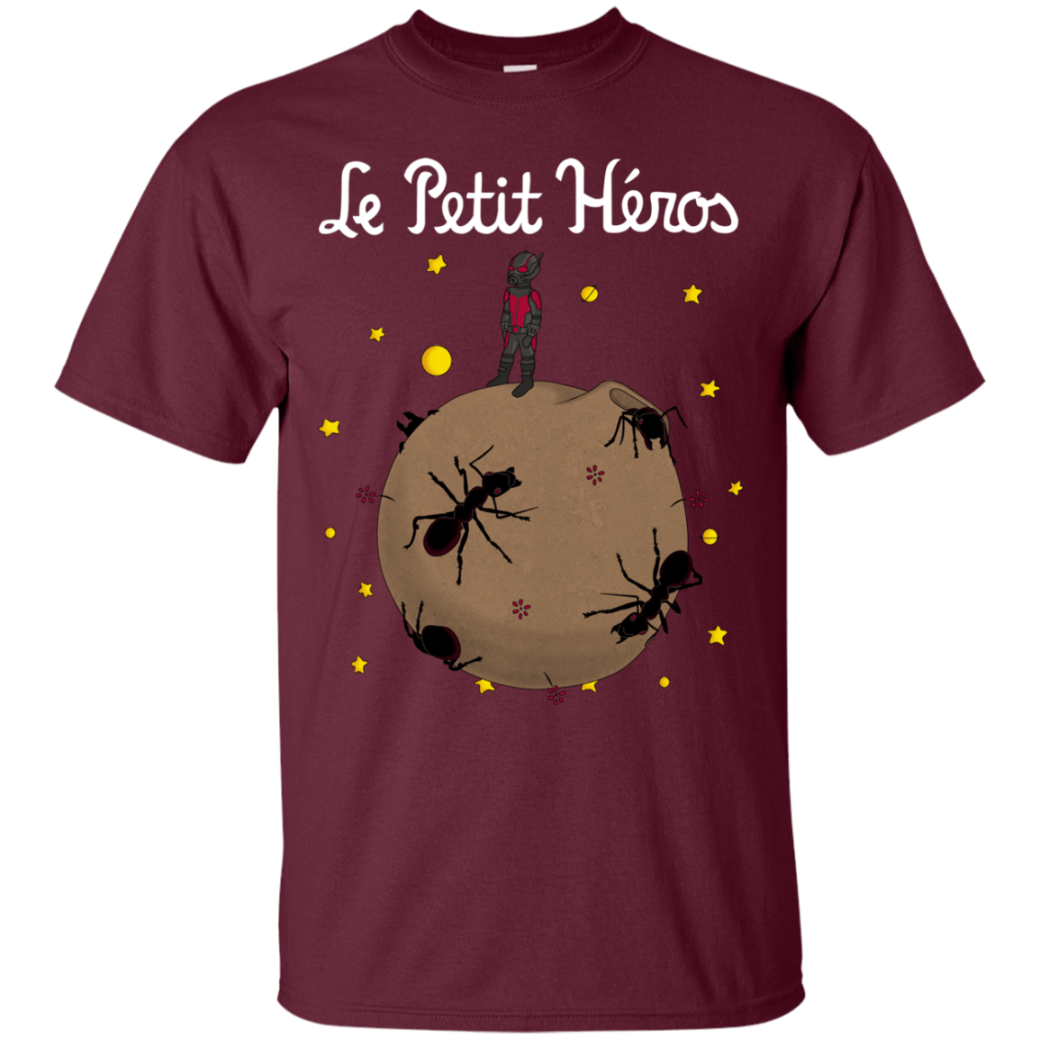 T-Shirts Maroon / S Le Petit Héros T-Shirt