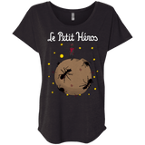 T-Shirts Vintage Black / X-Small Le Petit Héros Triblend Dolman Sleeve