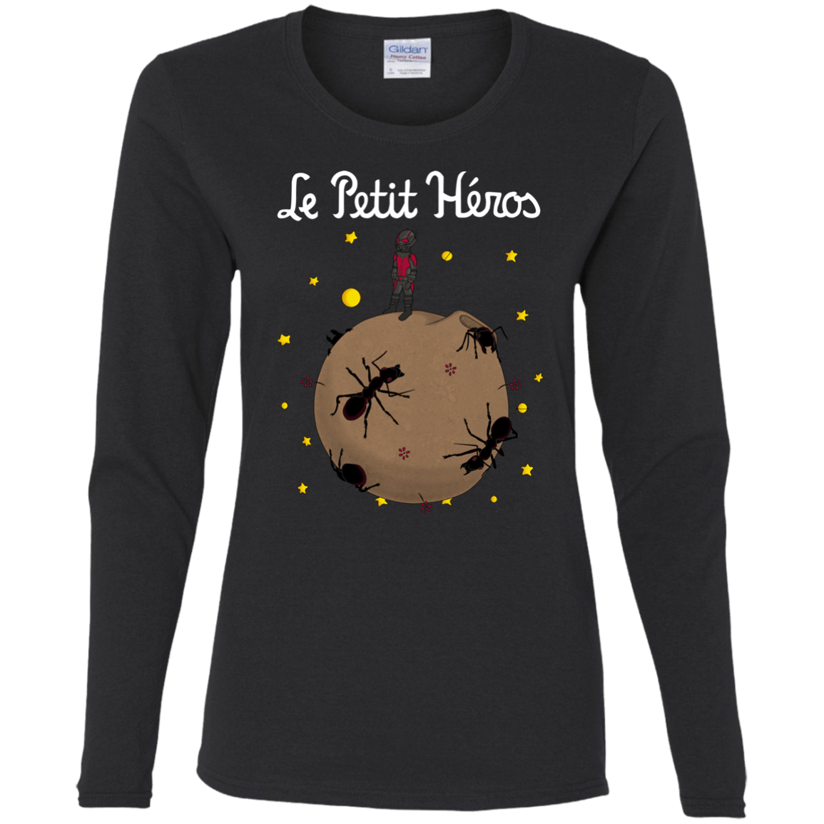 T-Shirts Black / S Le Petit Héros Women's Long Sleeve T-Shirt