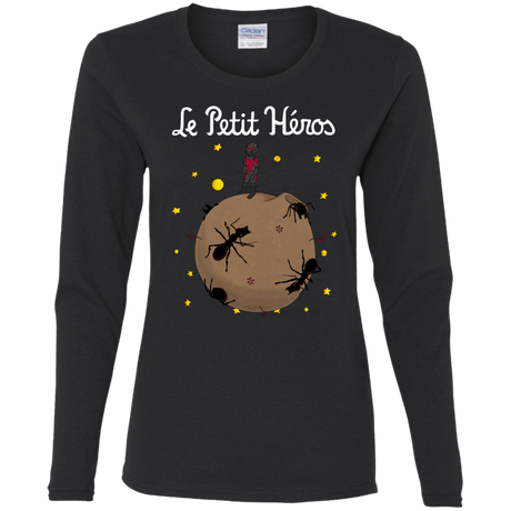 T-Shirts Black / S Le Petit Héros Women's Long Sleeve T-Shirt