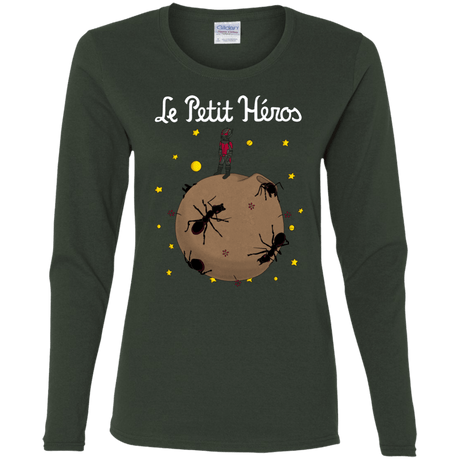 T-Shirts Forest / S Le Petit Héros Women's Long Sleeve T-Shirt