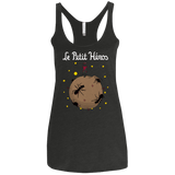 T-Shirts Vintage Black / X-Small Le Petit Héros Women's Triblend Racerback Tank