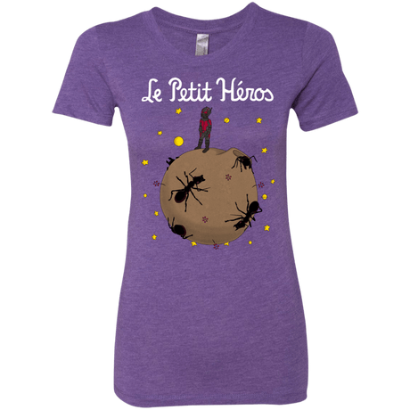 T-Shirts Purple Rush / S Le Petit Héros Women's Triblend T-Shirt