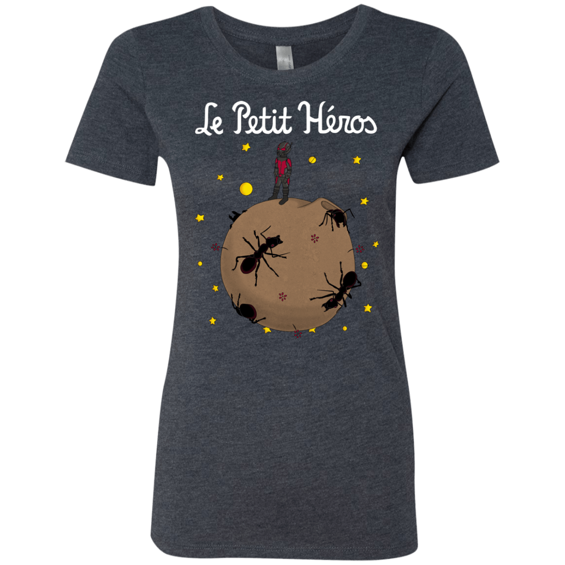 T-Shirts Vintage Navy / S Le Petit Héros Women's Triblend T-Shirt