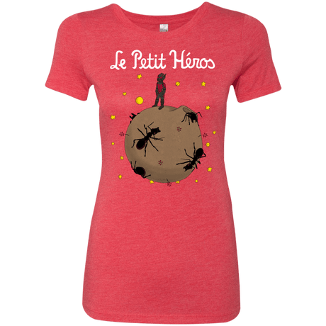 T-Shirts Vintage Red / S Le Petit Héros Women's Triblend T-Shirt