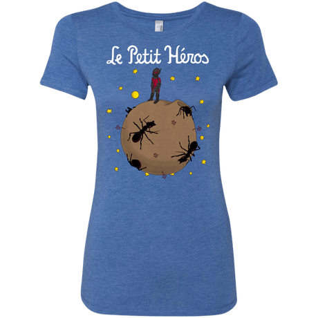 T-Shirts Vintage Royal / S Le Petit Héros Women's Triblend T-Shirt