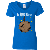 T-Shirts Royal / S Le Petit Héros Women's V-Neck T-Shirt