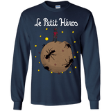 T-Shirts Navy / YS Le Petit Héros Youth Long Sleeve T-Shirt