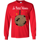 T-Shirts Red / YS Le Petit Héros Youth Long Sleeve T-Shirt