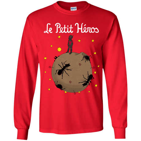 T-Shirts Red / YS Le Petit Héros Youth Long Sleeve T-Shirt