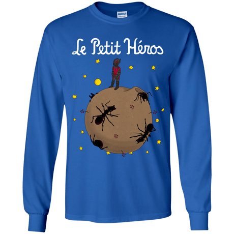 T-Shirts Royal / YS Le Petit Héros Youth Long Sleeve T-Shirt