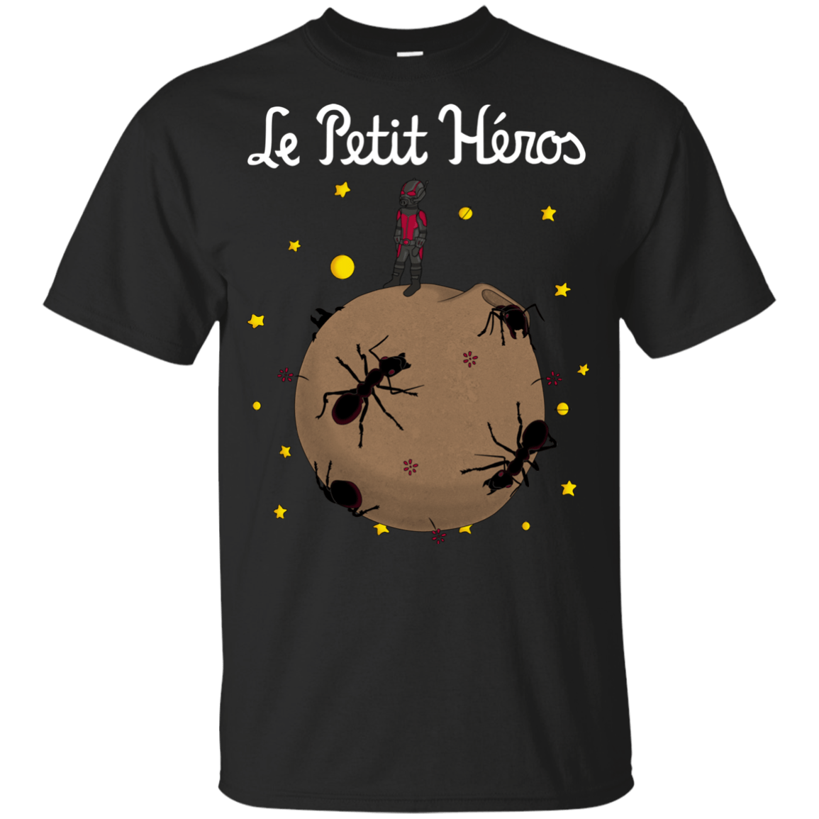 T-Shirts Black / YXS Le Petit Héros Youth T-Shirt