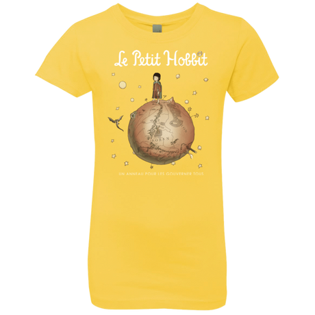 T-Shirts Vibrant Yellow / YXS Le Petit Hobbit Girls Premium T-Shirt