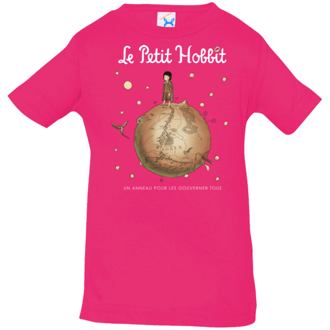 T-Shirts Hot Pink / 6 Months Le Petit Hobbit Infant Premium T-Shirt