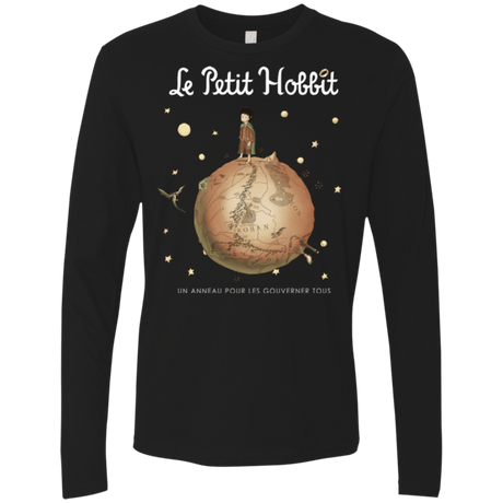 T-Shirts Black / Small Le Petit Hobbit Men's Premium Long Sleeve