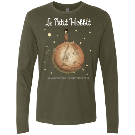 T-Shirts Military Green / Small Le Petit Hobbit Men's Premium Long Sleeve