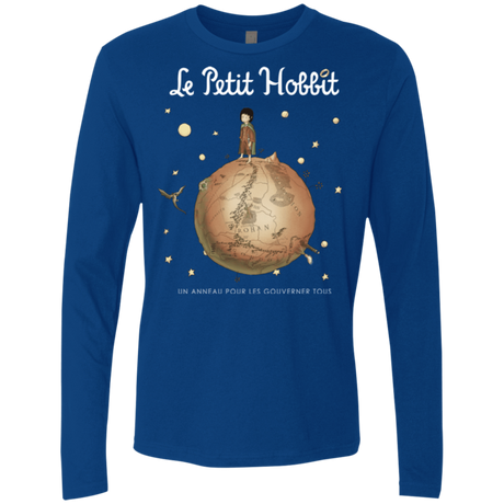 T-Shirts Royal / Small Le Petit Hobbit Men's Premium Long Sleeve
