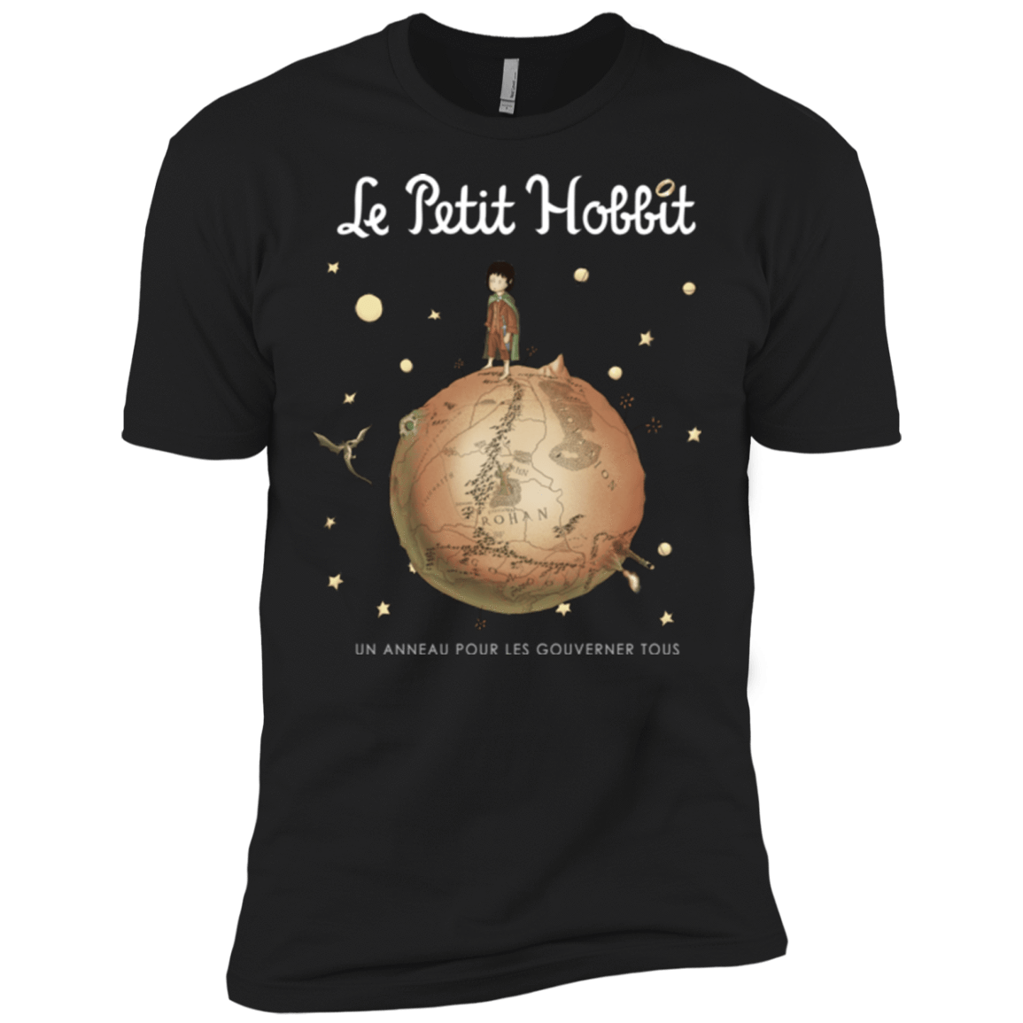 T-Shirts Black / X-Small Le Petit Hobbit Men's Premium T-Shirt