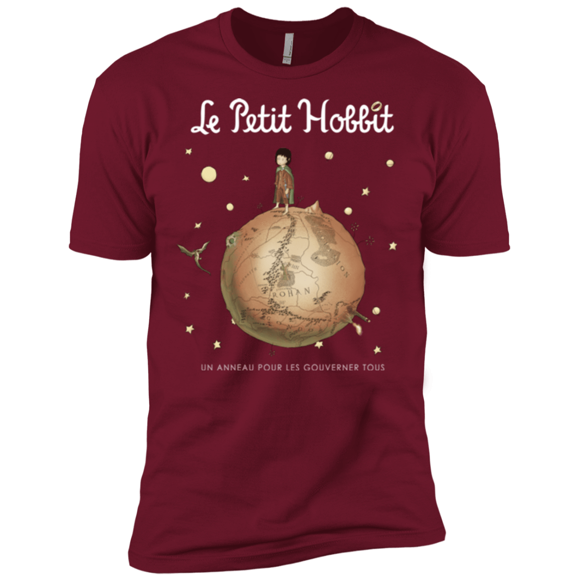 T-Shirts Cardinal / X-Small Le Petit Hobbit Men's Premium T-Shirt