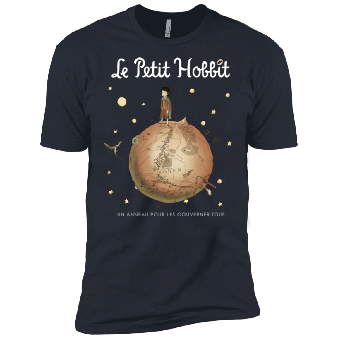 T-Shirts Indigo / X-Small Le Petit Hobbit Men's Premium T-Shirt