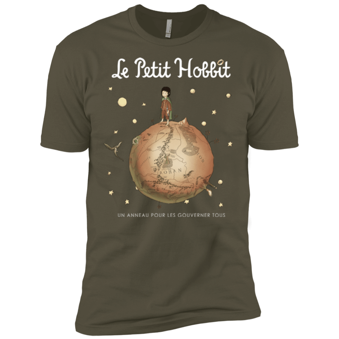 T-Shirts Military Green / X-Small Le Petit Hobbit Men's Premium T-Shirt