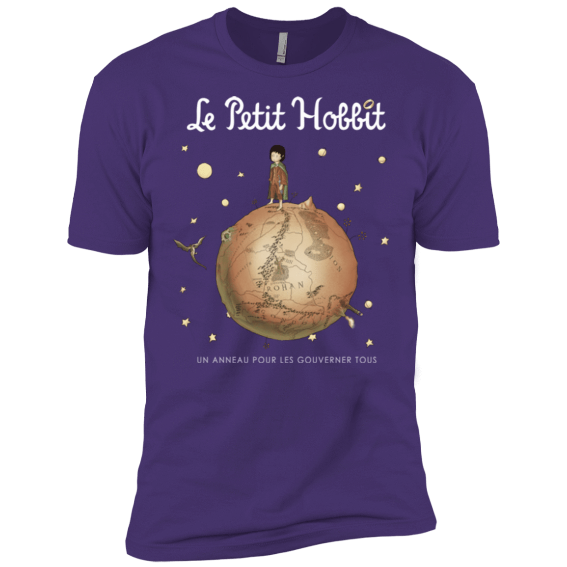 T-Shirts Purple / X-Small Le Petit Hobbit Men's Premium T-Shirt