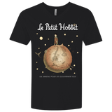 T-Shirts Black / X-Small Le Petit Hobbit Men's Premium V-Neck