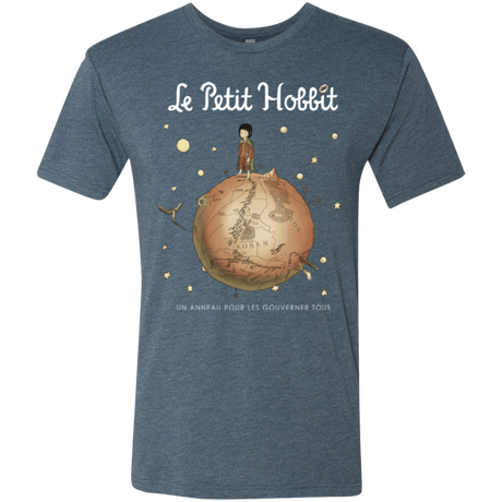 T-Shirts Indigo / Small Le Petit Hobbit Men's Triblend T-Shirt