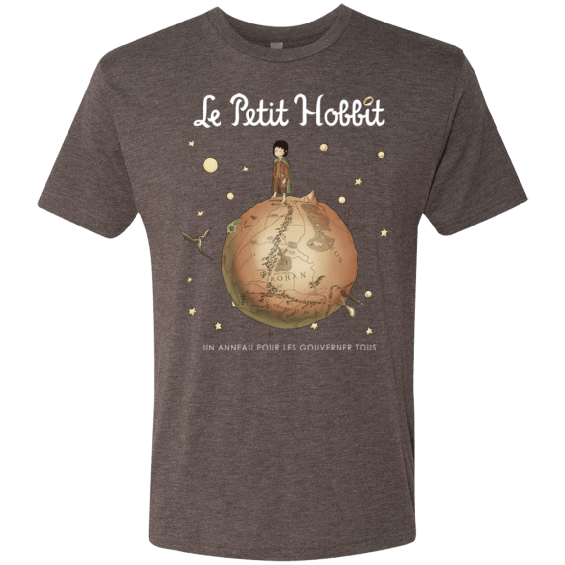 T-Shirts Macchiato / Small Le Petit Hobbit Men's Triblend T-Shirt