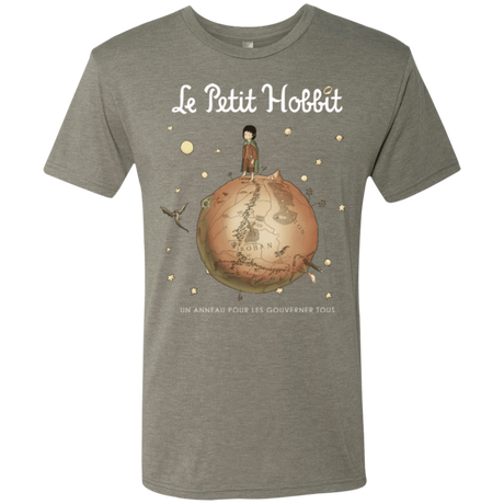 T-Shirts Venetian Grey / Small Le Petit Hobbit Men's Triblend T-Shirt