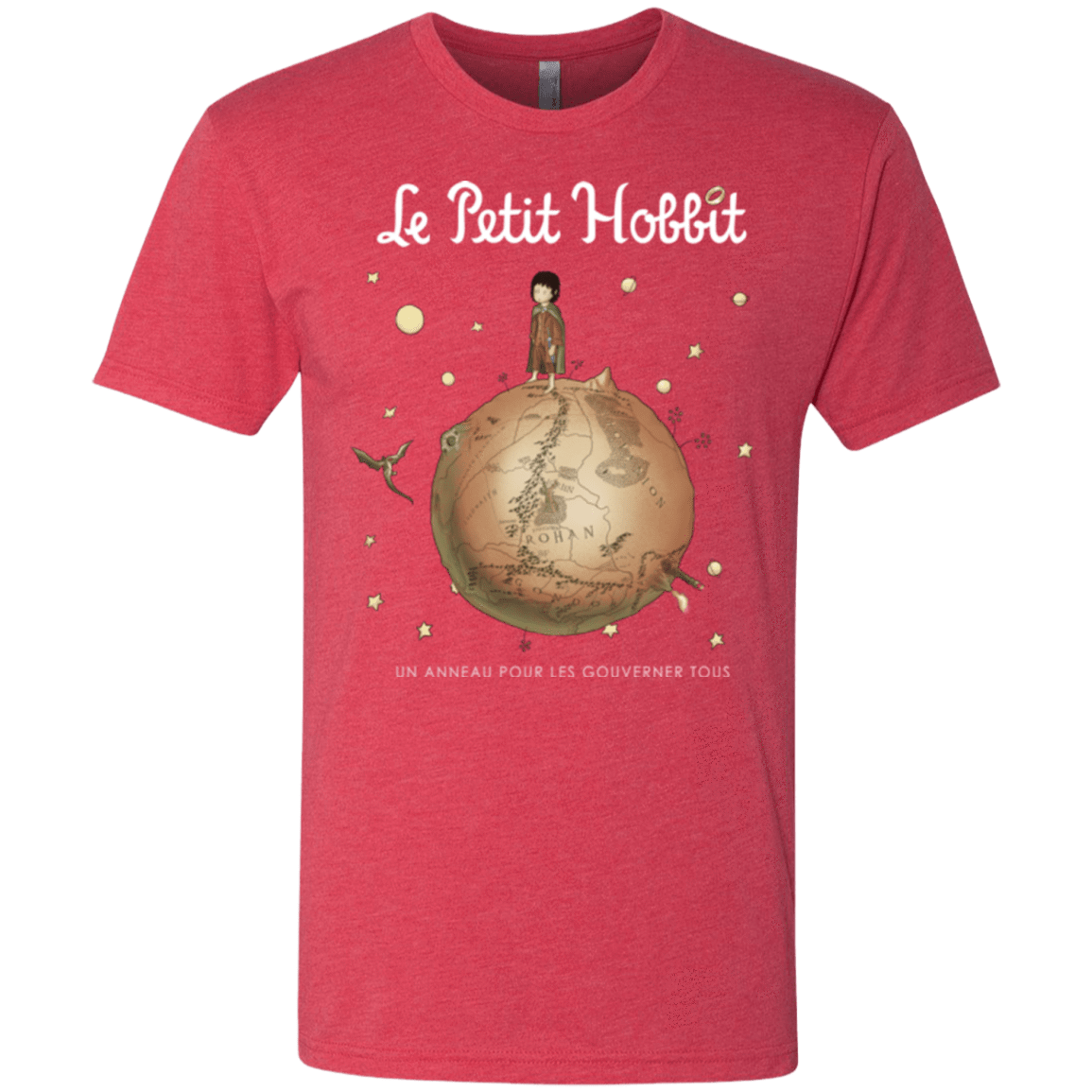T-Shirts Vintage Red / Small Le Petit Hobbit Men's Triblend T-Shirt