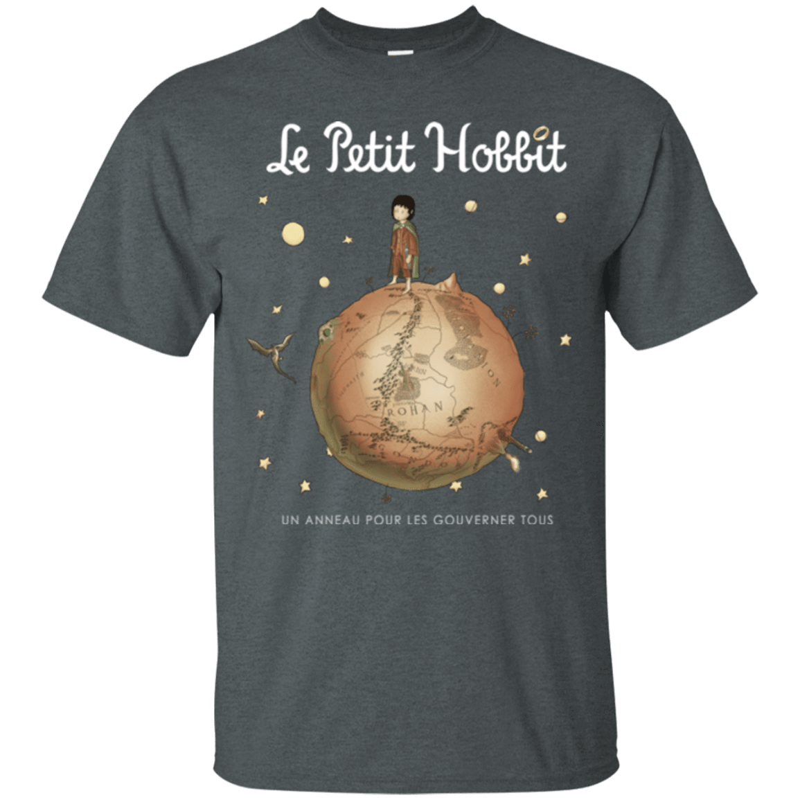 T-Shirts Dark Heather / Small Le Petit Hobbit T-Shirt