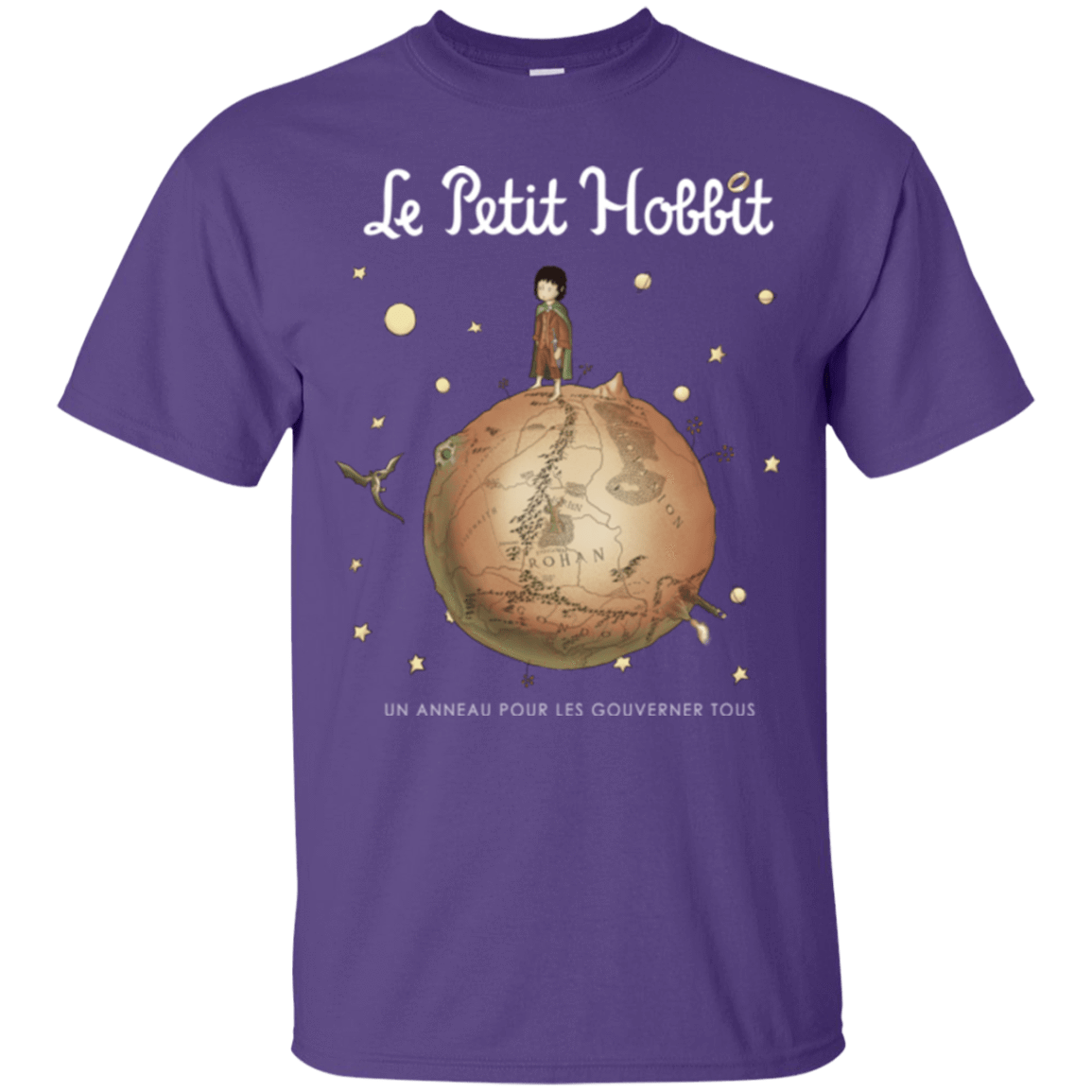 T-Shirts Purple / Small Le Petit Hobbit T-Shirt