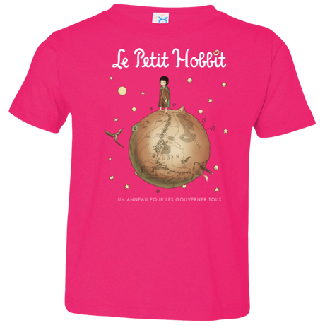 T-Shirts Hot Pink / 2T Le Petit Hobbit Toddler Premium T-Shirt