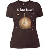 T-Shirts Dark Chocolate / X-Small Le Petit Hobbit Women's Premium T-Shirt