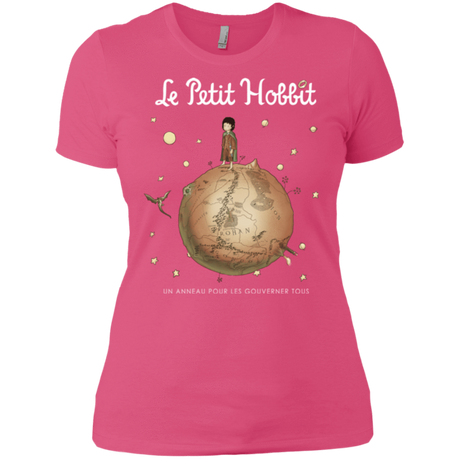 T-Shirts Hot Pink / X-Small Le Petit Hobbit Women's Premium T-Shirt