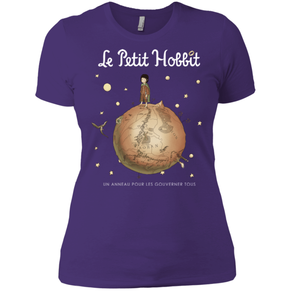 T-Shirts Purple / X-Small Le Petit Hobbit Women's Premium T-Shirt
