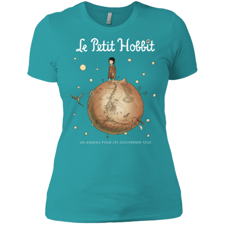 T-Shirts Tahiti Blue / X-Small Le Petit Hobbit Women's Premium T-Shirt