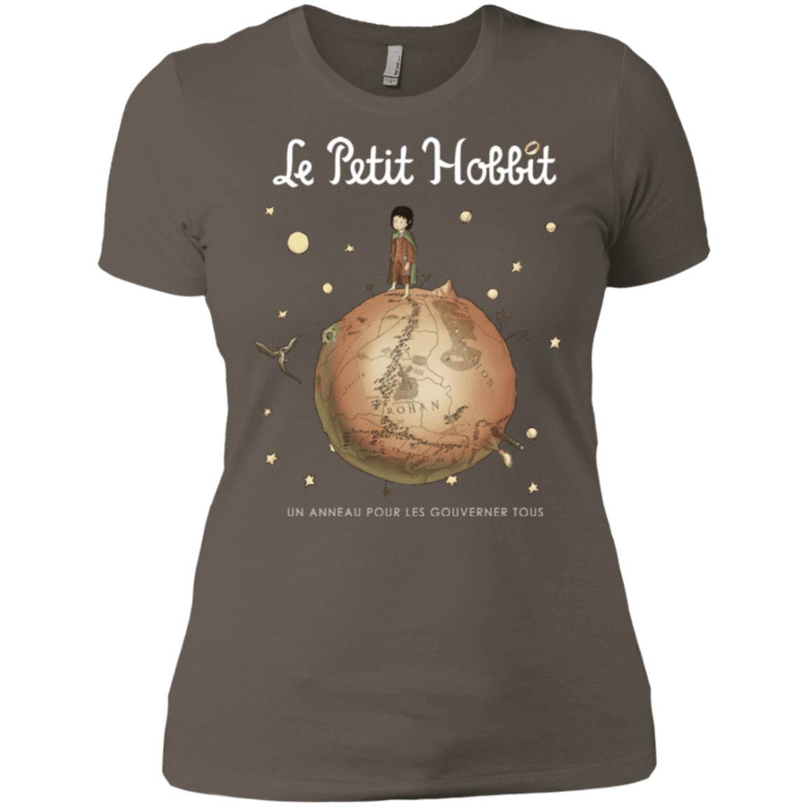 T-Shirts Warm Grey / X-Small Le Petit Hobbit Women's Premium T-Shirt