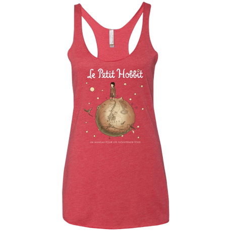 T-Shirts Vintage Red / X-Small Le Petit Hobbit Women's Triblend Racerback Tank