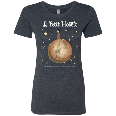 T-Shirts Vintage Navy / Small Le Petit Hobbit Women's Triblend T-Shirt