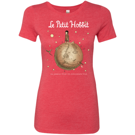 T-Shirts Vintage Red / Small Le Petit Hobbit Women's Triblend T-Shirt