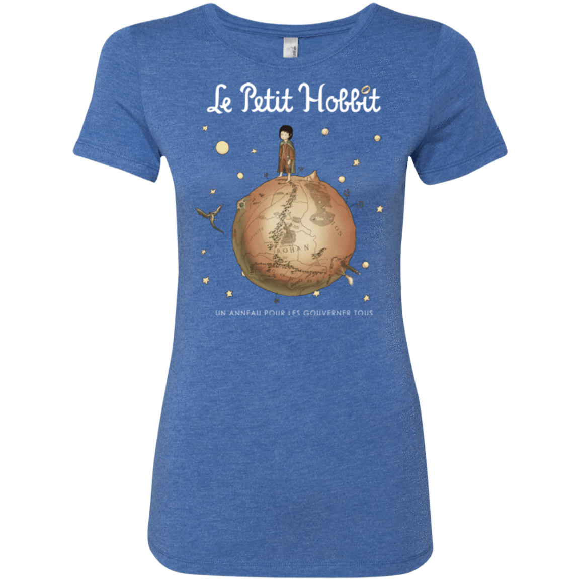 T-Shirts Vintage Royal / Small Le Petit Hobbit Women's Triblend T-Shirt