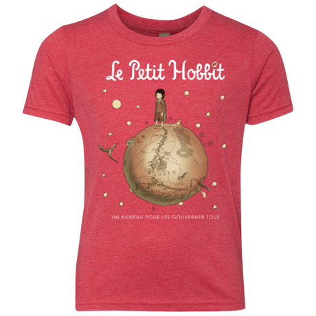 T-Shirts Vintage Red / YXS Le Petit Hobbit Youth Triblend T-Shirt